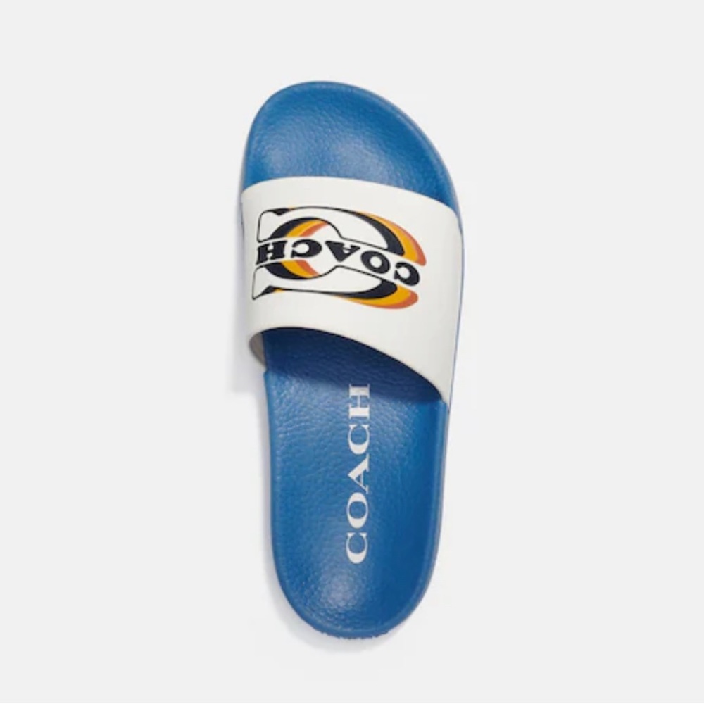 COACH Women Slide Uli Sport Slide With Stamp Size 10 New - Picture 3 of 5